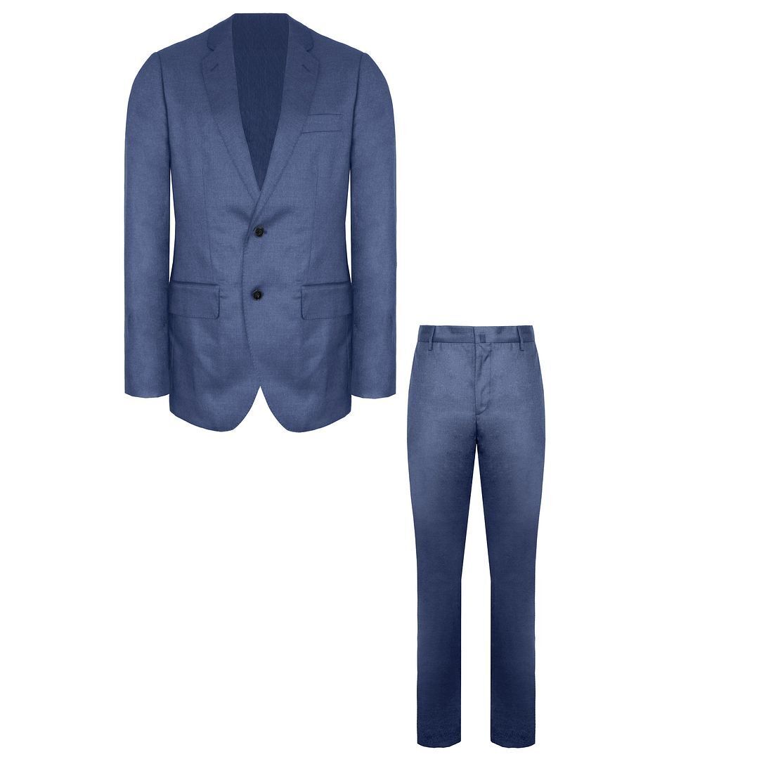 Costum Hackett Plain Wool Twill