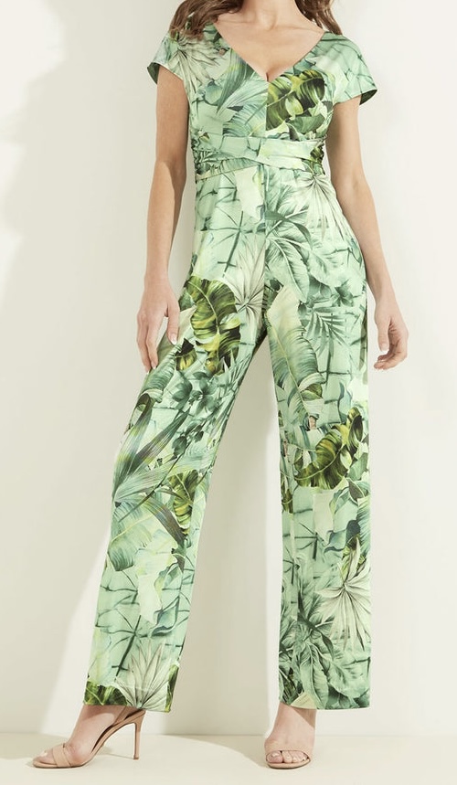 Salopeta Guess Banana Leaf Print