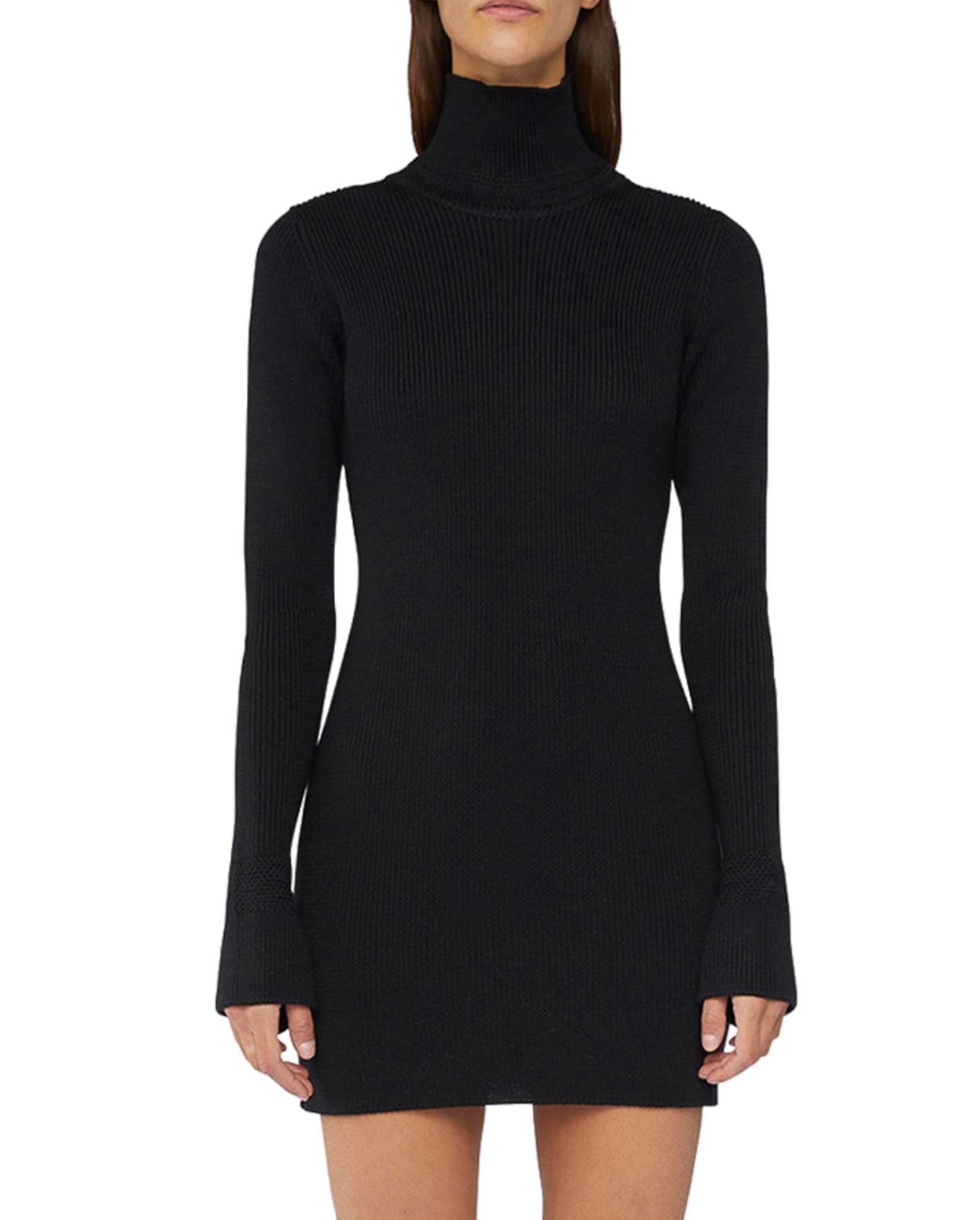 ROCHIE TRUSSARDI MINI RIB MERINOS WOOL